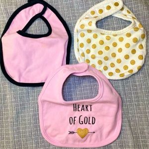 Baby Girl Bibs
